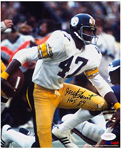 Mel Blount Autographed HOF Pittsburgh Steelers 8x10 Photo (White) - JSA COA - 757 Sports Collectibles