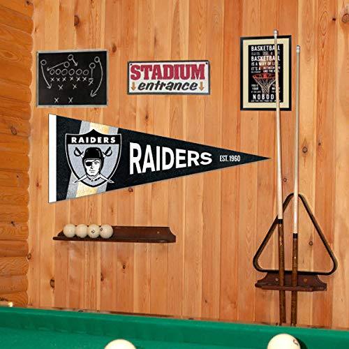WinCraft Las Vegas Raiders Throwback Vintage Retro Pennant Flag - 757 Sports Collectibles