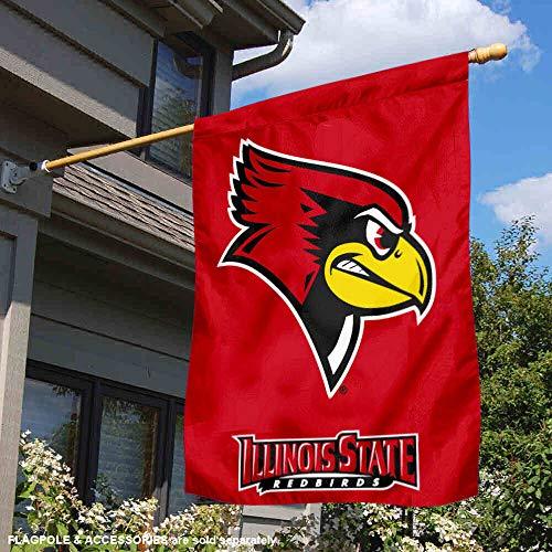 Illinois State Redbirds House Flag Banner - 757 Sports Collectibles