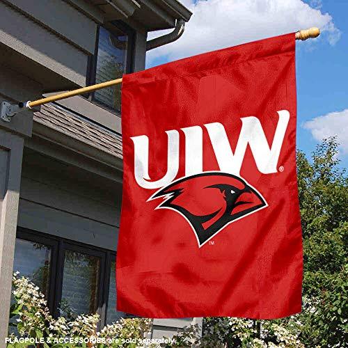 College Flags & Banners Co. Incarnate Word Cardinals Double Sided House Flag - 757 Sports Collectibles