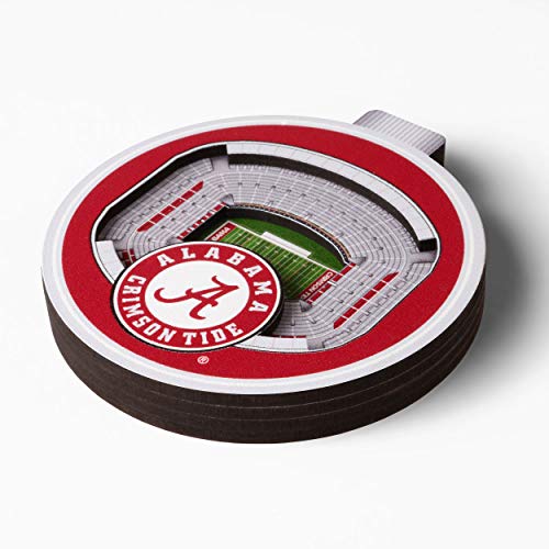 YouTheFan NCAA Alabama Crimson Tide 3D StadiumView Ornament - Bryant - Denny Stadium - 757 Sports Collectibles