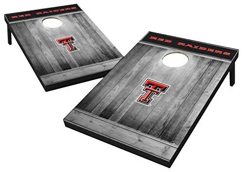 Wild Sports 2'x3' MDF Wood NCAA College Texas Tech Red Raiders Cornhole Set - 757 Sports Collectibles