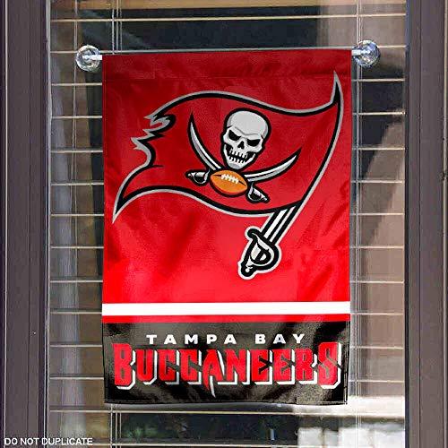 WinCraft Tampa Bay Buccaneers Double Sided Garden Flag - 757 Sports Collectibles