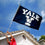 College Flags & Banners Co. Yale Bulldogs Athletic Logo Flag - 757 Sports Collectibles