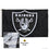 WinCraft Las Vegas Raiders Embroidered Nylon Flag - 757 Sports Collectibles