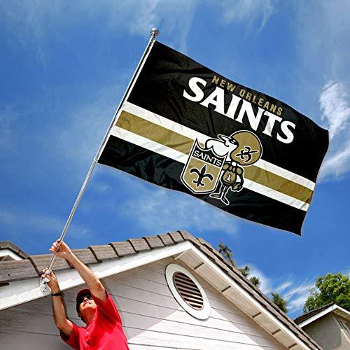 WinCraft Saints Throwback Vintage Retro 3x5 Banner Flag - 757 Sports Collectibles