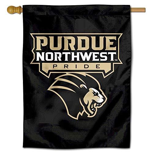 College Flags & Banners Co. Purdue Northwest Pride Double Sided House Flag - 757 Sports Collectibles