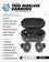 NCAA Michigan Wolverines True Wireless Earbuds, Team Color - 757 Sports Collectibles