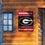 College Flags & Banners Co. Georgia Bulldogs G Two Sided and Double Sided House Flag - 757 Sports Collectibles