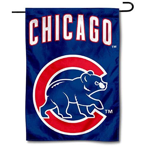 WinCraft Chicago Baseball Team Walking Bear Double Sided Garden Flag - 757 Sports Collectibles
