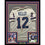 Framed Autographed/Signed Jim Kelly 33x42 Buffalo Bills White Football Jersey JSA COA