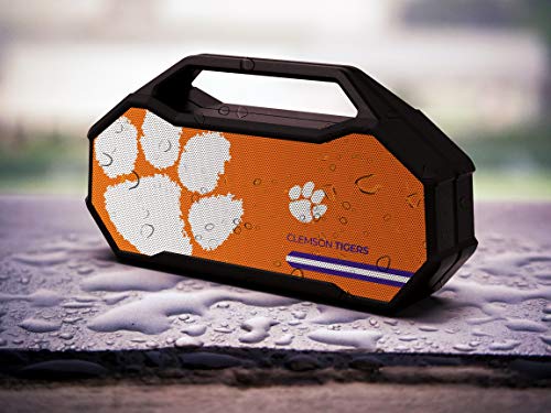 NCAA Clemson Tigers XL Wireless Bluetooth Speaker, Team Color - 757 Sports Collectibles
