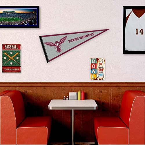 College Flags & Banners Co. Texas Womans Pioneers Pennant - 757 Sports Collectibles