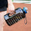 QuiFit Motivational Gallon Water Bottle - with Time Marker & Infuser & Flip Top Leak-Proof Reusable Water Jug for Fitness Outdoor Sports Enthusiasts BPA Free(Midnight Black, 1 Gallon) - 757 Sports Collectibles