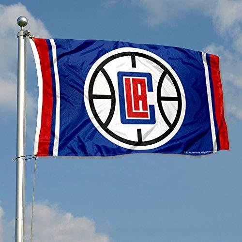 WinCraft Los Angeles Clippers Block C Logo 3x5 Flag and Banner - 757 Sports Collectibles