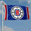 WinCraft Los Angeles Clippers Block C Logo 3x5 Flag and Banner - 757 Sports Collectibles