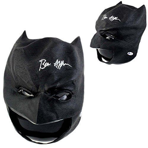 Ben Affleck Autographed/Signed Batman Black Mask - 757 Sports Collectibles