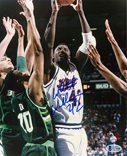Walt Williams Autographed Sacramento Kings 8x10 Photo - BAS COA - 757 Sports Collectibles