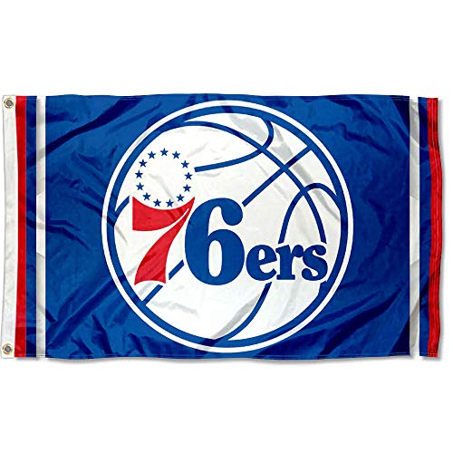 WinCraft Philadelphia 76ers NBA Logo Flag and Banner - 757 Sports Collectibles