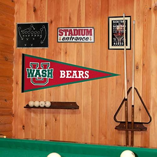 College Flags & Banners Co. Washington St. Louis Bears Pennant - 757 Sports Collectibles