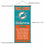 WinCraft Miami Dolphins Man Cave Fan Banner Wall Door Scroll - 757 Sports Collectibles