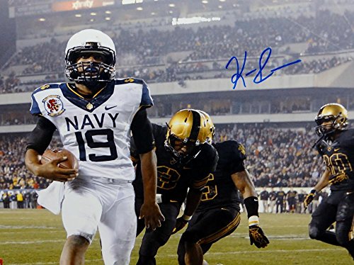 Keenan Reynolds Autographed Navy Midshipmen 16x20 Against Army Photo- JSA W Auth - 757 Sports Collectibles