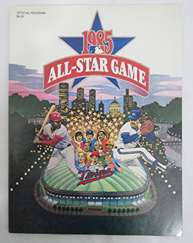 1985 MLB All Star Game Program Minnesota Twins 135175