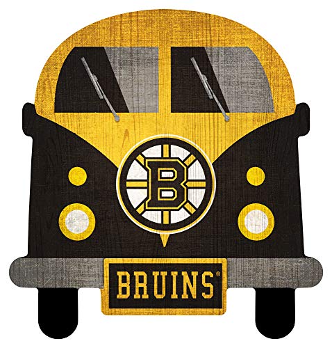 Fan Creations NHL Boston Bruins Unisex Bruins Team Bus Sign, Team Color, 12 inch - 757 Sports Collectibles
