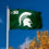 College Flags & Banners Co. MSU Spartans Big 10 3x5 Flag - 757 Sports Collectibles