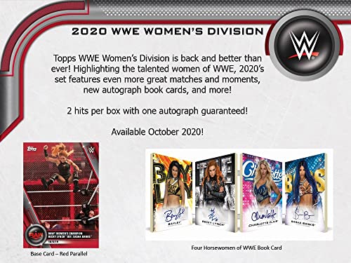 2020 Topps Women's Division Wrestling Hobby 8-Box Case - 757 Sports Collectibles