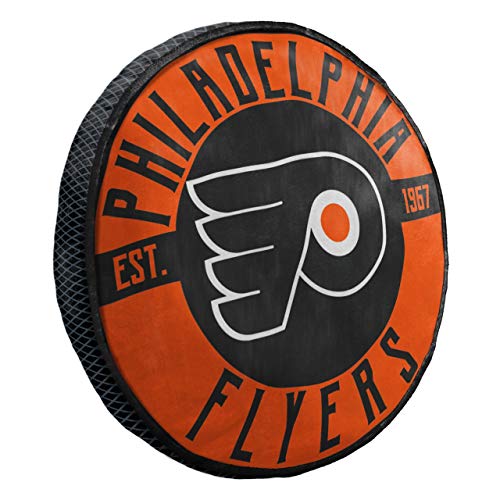 NHL Philadelphia Flyers Cloud to Go StylePillow, Team Colors, One Size - 757 Sports Collectibles