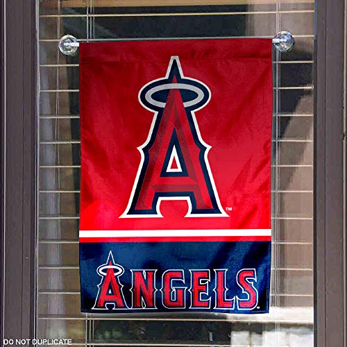 WinCraft Los Angeles Angels Double Sided Garden Flag - 757 Sports Collectibles