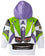 Disney Little Boys' Toddler Buzz Lightyear Hoody Toddler, White, 3T - 757 Sports Collectibles