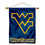 West Virginia Mountaineers Banner with Hanging Pole - 757 Sports Collectibles