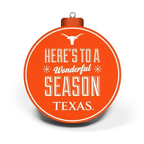 NCAA Texas Longhorns - Darrell K Royal Memorial  3D Stadium View Ornament, Team Colors, Large - 757 Sports Collectibles