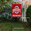College Flags & Banners Co. Ohio State University Buckeyes Garden Flag and Flag Stand Pole Holder Set - 757 Sports Collectibles