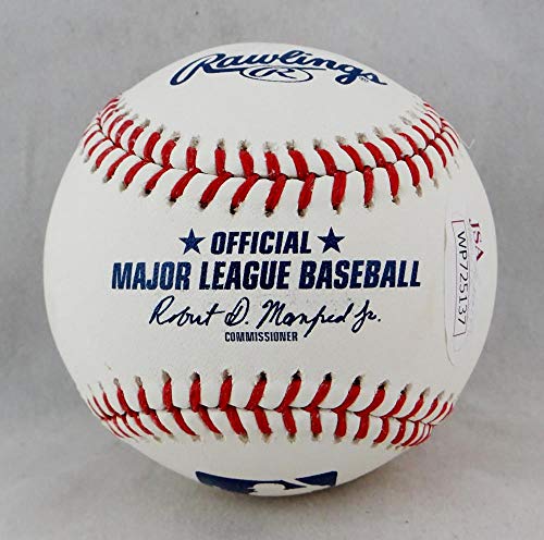 Corbin Bernsen Autographed Rawlings OML Baseball"Dorn" & STMFO - JSA W Auth - 757 Sports Collectibles