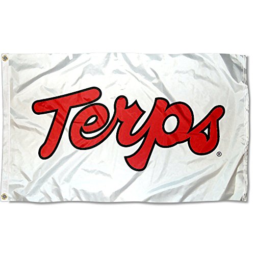 Maryland Terrapins UM Terps University Large College Flag - 757 Sports Collectibles