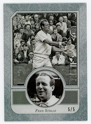 Fred Stolle 2020 Topps Transcendent Tennis VIP Card #47 5/5 - 757 Sports Collectibles