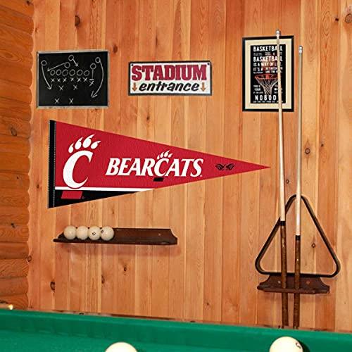 College Flags & Banners Co. Cincinnati Pennant Full Size Felt - 757 Sports Collectibles