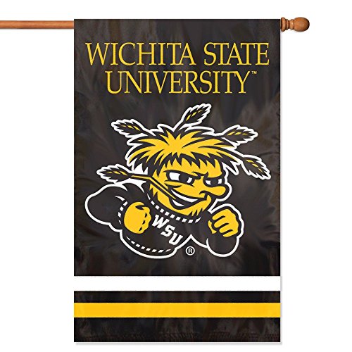 Party Animal Wichita State Shockers Banner College Flag, 44" x 28" - 757 Sports Collectibles
