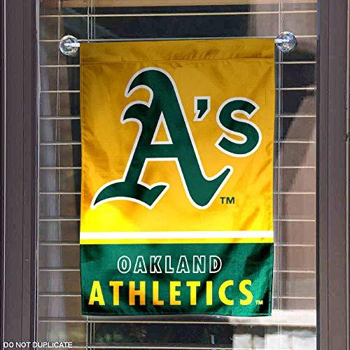 WinCraft Oakland Athletics Double Sided Garden Flag - 757 Sports Collectibles