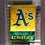 WinCraft Oakland Athletics Double Sided Garden Flag - 757 Sports Collectibles
