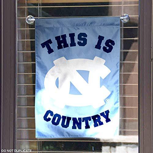 College Flags & Banners Co. North Carolina This is UNC Country Garden Flag - 757 Sports Collectibles