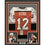 Framed Autographed/Signed Tim Kerr 33x42 Philadelphia Orange Hockey Jersey JSA COA