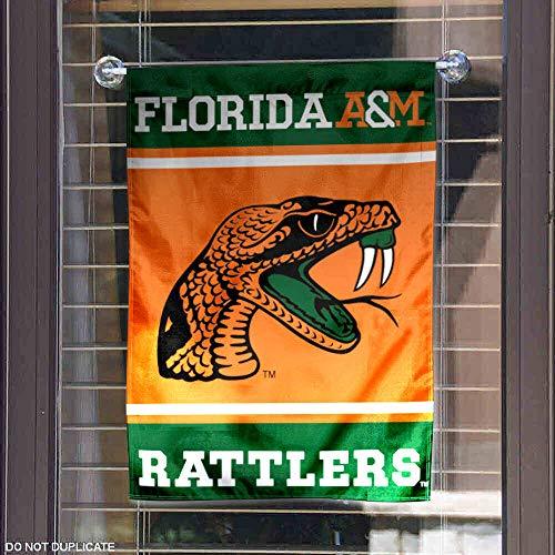 College Flags & Banners Co. Florida A&M Rattlers Garden Flag - 757 Sports Collectibles