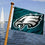 WinCraft Philadelphia Eagles Boat and Golf Cart Flag - 757 Sports Collectibles