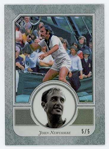 John Newcombe 2020 Topps Transcendent Tennis VIP Card #43 5/5 - 757 Sports Collectibles