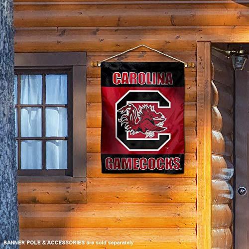 College Flags & Banners Co. USC Gamecocks Double Sided House Flag - 757 Sports Collectibles