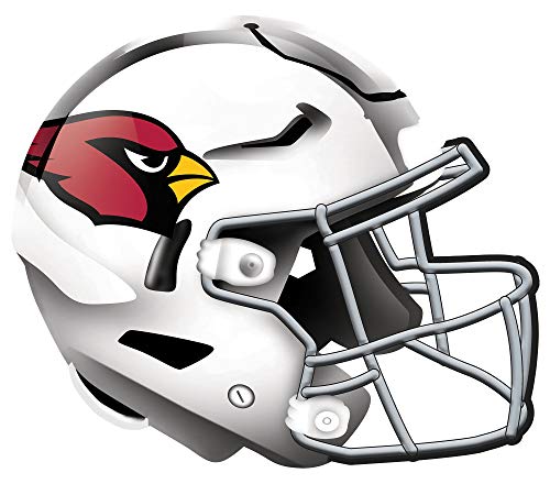 Fan Creations NFL Arizona Cardinals Unisex Arizona Cardinals Authentic Helmet, Team Color, 12 inch - 757 Sports Collectibles